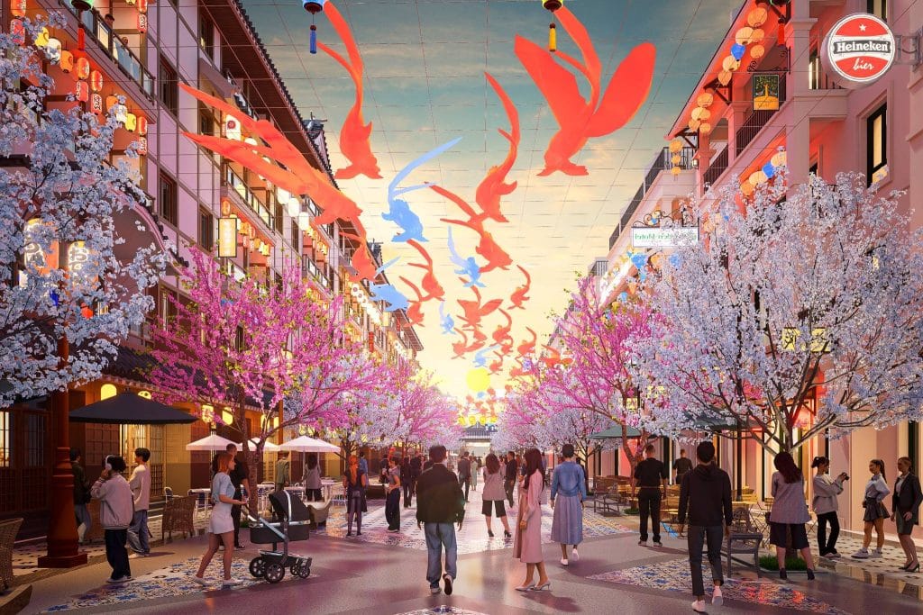 Làng Ẩm thực Quốc tế cung cấp hành trình vị giác đa dạng từ ẩm thực Á – Âu – Mỹ