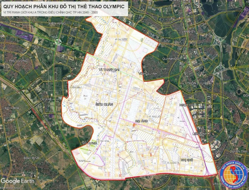 Quy hoạch sử dụng đất tại khu A