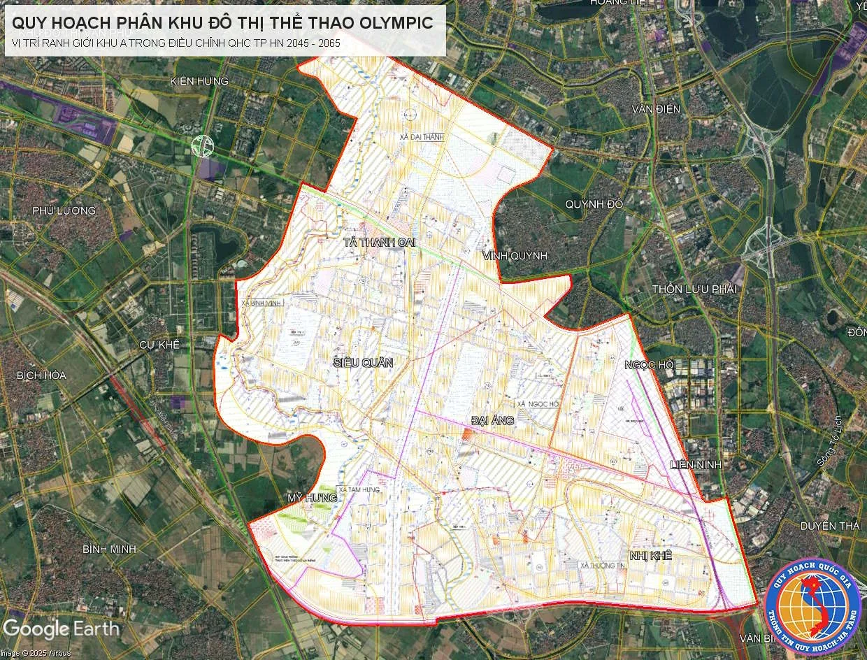 Quy hoạch sử dụng đất tại khu A